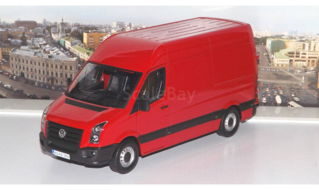 VOLKSWAGEN Crafter Van, red   Cararama (Hongwell), масштабная модель, 1:24, 1/24