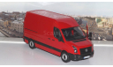 VOLKSWAGEN Crafter Van, red   Cararama (Hongwell), масштабная модель, 1:24, 1/24