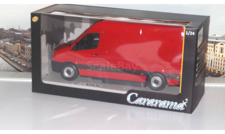 VOLKSWAGEN Crafter Van, red   Cararama (Hongwell), масштабная модель, scale24