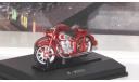 BMW R25/3 motorcycle with sidecar, red-burgundy   Cararama (Hongwell), масштабная модель, scale43