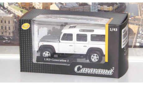 LAND ROVER Defender Generation 1, silver     Cararama (Hongwell), масштабная модель, scale43