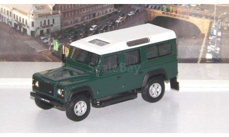 LAND ROVER Defender Generation 1, dark green     Cararama (Hongwell), масштабная модель, scale43