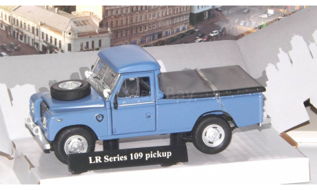 LAND ROVER Series 109 Pickup, blue     Cararama (Hongwell), масштабная модель, scale43