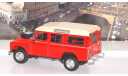 LAND ROVER Series 109, red     Cararama (Hongwell), масштабная модель, scale43