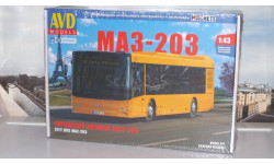 Сборная модель Городской автобус МАЗ-203  AVD Models KIT