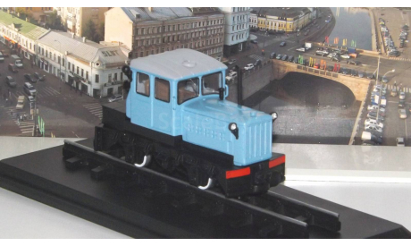 Узкоколейный мотовоз МД-54-2     ModelPro, масштабная модель, scale43