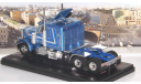 PETERBILT 359 (1973), metallic light blue / decorated  IXO, масштабная модель, 1:43, 1/43