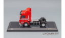 SCANIA 142m Tractor Truck 2-assi (1981), Red White  IXO, масштабная модель, scale43