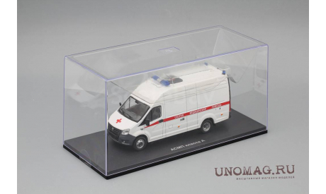АСМП класса А, белый   LenmodeL, масштабная модель, 1:43, 1/43, ГАЗ