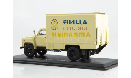 Фургон для перевозки яиц и цыплят ШЗСА-3716 (53)  SSM, масштабная модель, Start Scale Models (SSM), ГАЗ, scale43