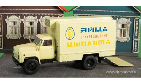 Фургон для перевозки яиц и цыплят ШЗСА-3716 (53)  SSM, масштабная модель, Start Scale Models (SSM), ГАЗ, scale43