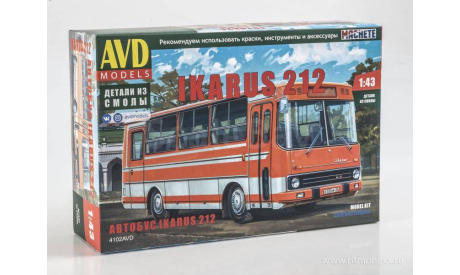 Сборная модель  IKARUS 212  AVD Models KIT, масштабная модель, scale43