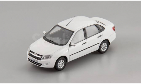 ВАЗ 2190 Lux (2015), белое облако  DiP, масштабная модель, scale43, DiP Models