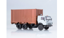 KAMAZ-53212 с 20-футовым контейнером ПАО   КАМАЗ, масштабная модель, 1:43, 1/43
