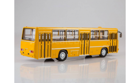 Икарус-260 (жёлтый)  Икарус  СОВА, масштабная модель, Советский Автобус, Ikarus, scale43