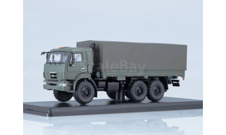 КАМАЗ-43118 бортовой с тентом   SSM, масштабная модель, scale43, Start Scale Models (SSM)