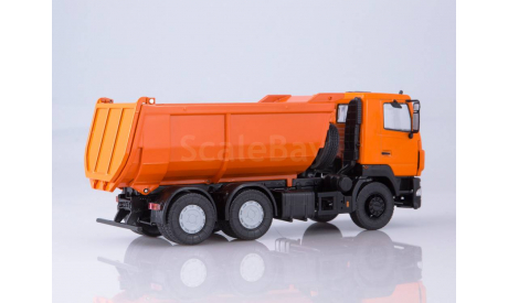 МАЗ-6501 самосвал, U-образный кузов (оранжевый)  АИСТ, масштабная модель, scale43, Автоистория (АИСТ)