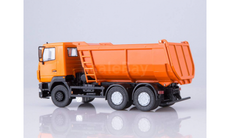 МАЗ-6501 самосвал, U-образный кузов (оранжевый)  АИСТ, масштабная модель, scale43, Автоистория (АИСТ)