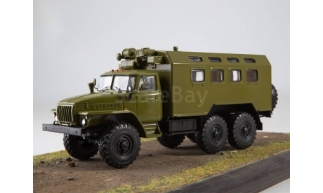 Легендарные грузовики СССР №27, К4320    MODIMIO, масштабная модель, УРАЛ, scale43
