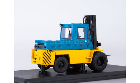 Львовский автопогрузчик АП-4014 (жёлто-голубой)   ModelPro, масштабная модель, scale43