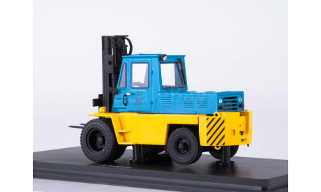 Львовский автопогрузчик АП-4014 (жёлто-голубой)   ModelPro, масштабная модель, scale43