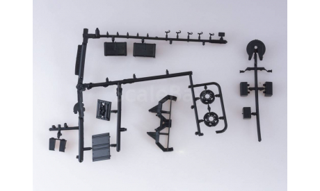 Сборная модель МАЗ-200В с полуприцепом МАЗ-5217   AVD Models KIT, масштабная модель, 1:43, 1/43