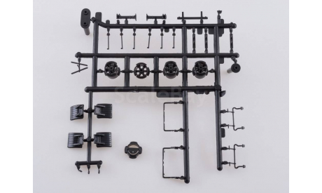 Сборная модель МАЗ-5432 с полуприцепом МАЗ-93971  AVD Models KIT, масштабная модель, scale43