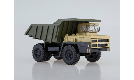 Карьерный самосвал БЕЛАЗ-7522 поздний, масштабная модель, scale43, Автоистория (АИСТ), ЗИЛ