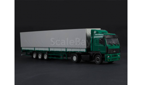 МАЗ-5440 с полуприцепом МАЗ-9758      АИСТ, масштабная модель, scale43, Автоистория (АИСТ)