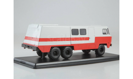 Подъемник каротажный ПК-С на шасси КрАЗ-255   ModelPro, масштабная модель, scale43