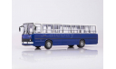Ikarus-260 планетарные двери (серо-синий)   Икарус  СОВА, масштабная модель, Советский Автобус, scale43