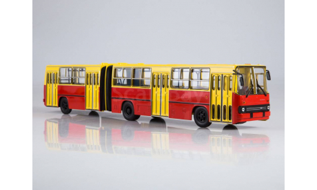 Ikarus-280 (красно-жёлтый)   Икарус  СОВА, масштабная модель, scale43, Советский Автобус