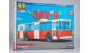 Сборная модель Троллейбус ЗИУ-9  AVD Models KIT, масштабная модель, scale43