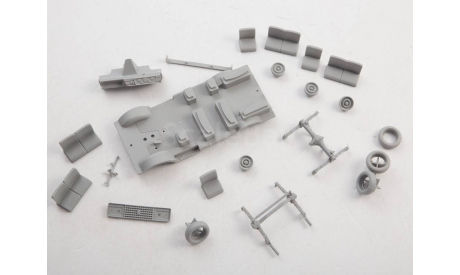 Сборная модель Фургон ЕРАЗ-3218  AVD Models KIT, сборная модель автомобиля, scale43