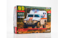 Сборная модель   Автомобиль бронированный медицинский  ТИГР Айболит AVD Models KIT, сборная модель автомобиля, 1:43, 1/43