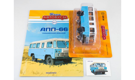 Наши Автобусы №17, АПП-66   MODIMIO, журнальная серия масштабных моделей, scale43, MODIMIO Collections
