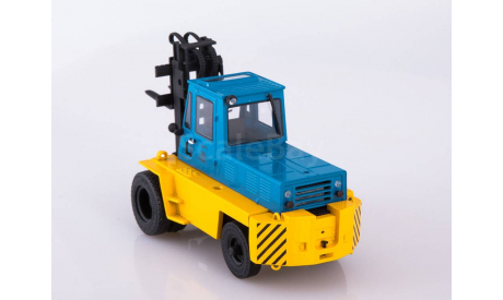 Львовский автопогрузчик АП-4014 (жёлто-голубой)   ModelPro, масштабная модель, scale43