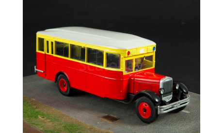 Наши Автобусы №9, ЗИС-8   MODIMIO, журнальная серия масштабных моделей, scale43, MODIMIO Collections