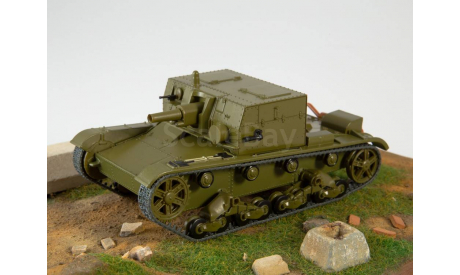 Наши Танки №27, АТ-1    MODIMIO, журнальная серия масштабных моделей, MODIMIO Collections, scale43