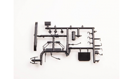 Сборная модель ЗИЛ-130В1 с полуприцепом-муковозом К4-АМГ   AVD Models KIT, масштабная модель, scale43