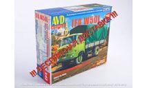 Сборная модель IFA W50L бортовой с тентом   AVD Models KIT, масштабная модель, scale43