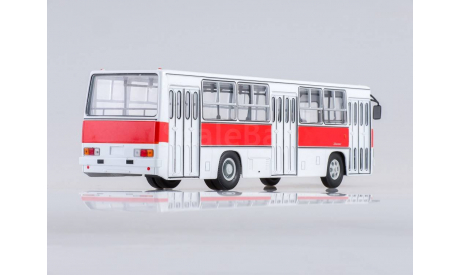 Ikarus-260 городской (красно-белый) ИКАРУС  СОВА, масштабная модель, 1:43, 1/43, Советский Автобус