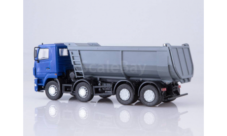 МАЗ-6516 самосвал, U-образный кузов (синий/серый)  АИСТ, масштабная модель, scale43, Автоистория (АИСТ)
