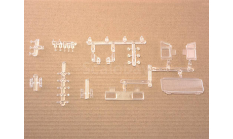Сборная модель КАМАЗ-65225 с полуприцепом ЧМЗАП-5247Г  AVD Models KIT, масштабная модель, scale43