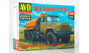 Сборная модель Ассенизационная машина М3 00ВЯ (131)     AVD Models KIT, масштабная модель, scale43, ЗИЛ