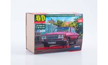 Сборная модель Легковой автомобиль 24-16    AVD Models KIT, масштабная модель, ГАЗ, scale43