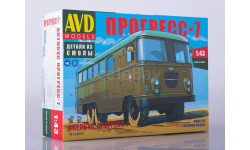 Сборная модель Штабной автобус Прогресс-7  AVD Models KIT