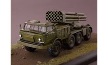 9П140 РСЗО 9К57 Ураган на шасси ЗИЛ-135ЛМ  SSM, масштабная модель, scale43, Start Scale Models (SSM)