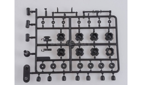 Сборная модель полуприцеп МАЗ-9758  AVD Models KIT, масштабная модель, 1:43, 1/43, Автомобиль в деталях (by SSM)