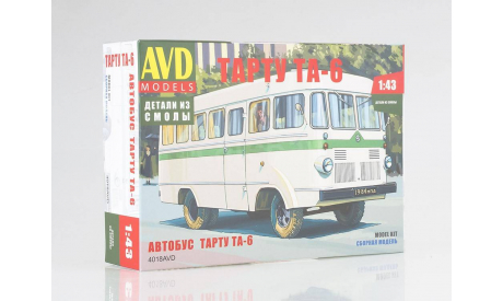 Сборная модель  Автобус Тарту ТА-6 AVD Models KIT, масштабная модель, scale43